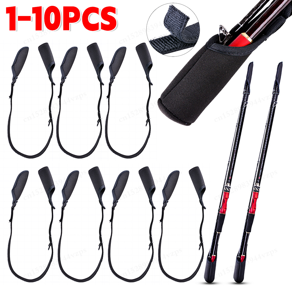 1-10PCS Fishing Rod Socks Srta - Fishing Line Box incelemesi ve fiyatı