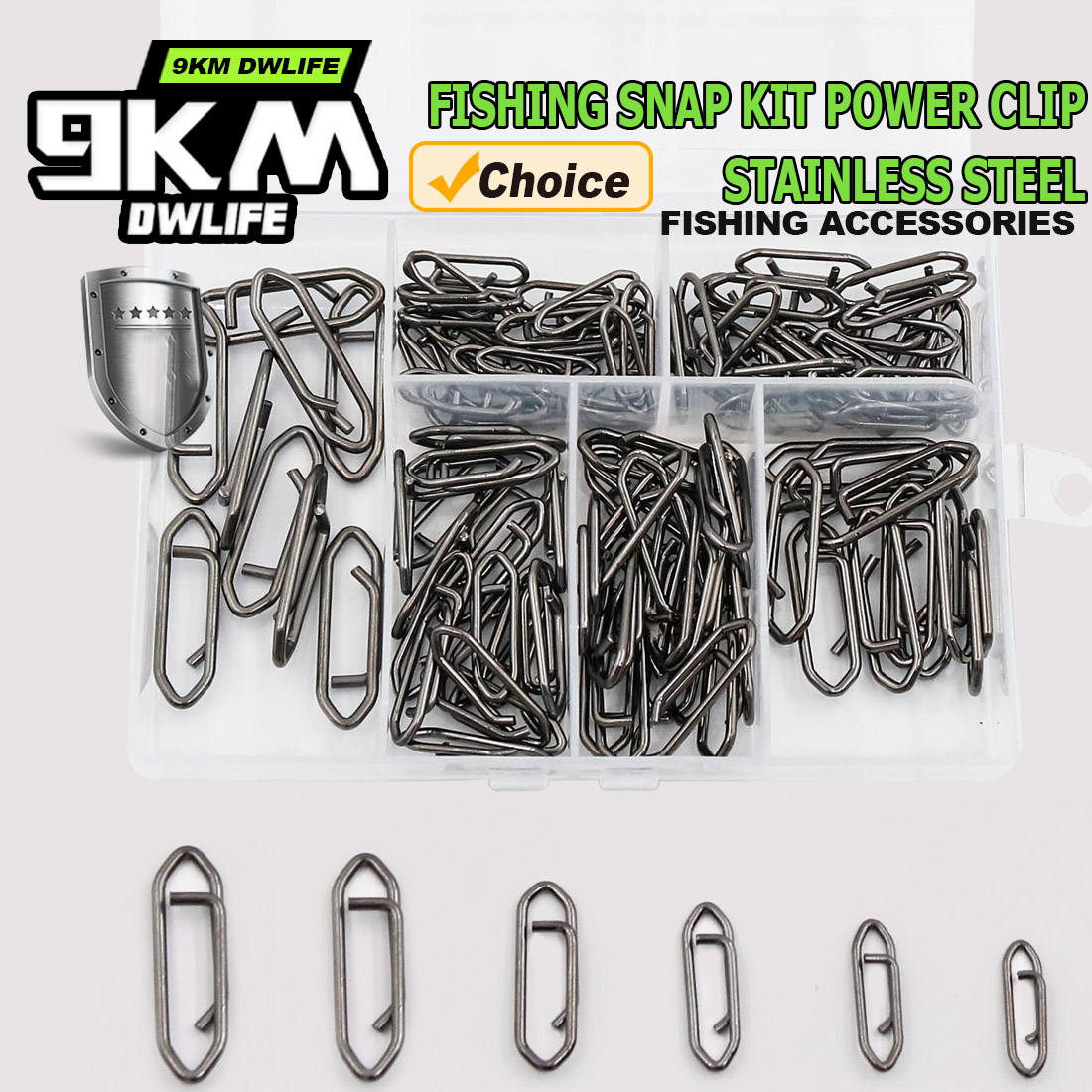 9KM Fishing Snap Kit 110pcs Po - Freshwater Line incelemesi ve fiyatı