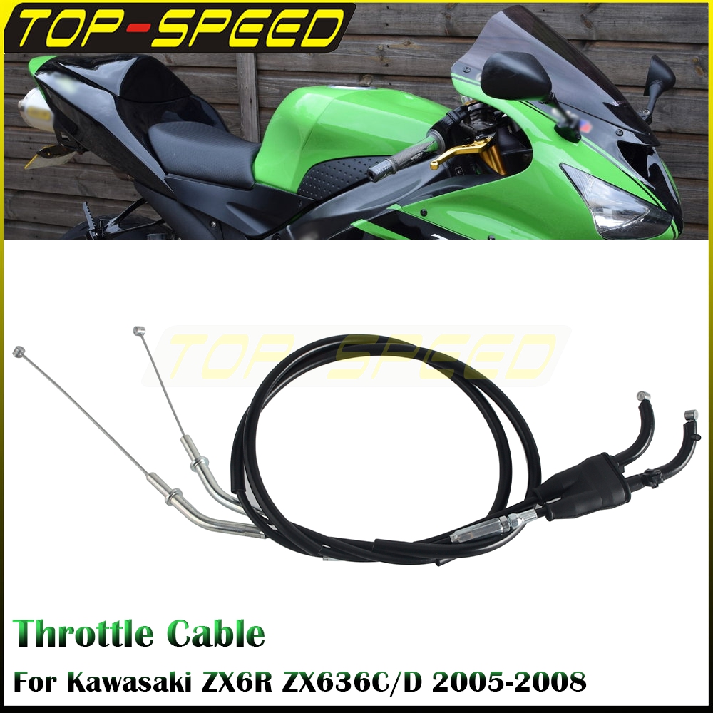Throttle Cable For Kawasaki ZX - Braided Line incelemesi ve fiyatı