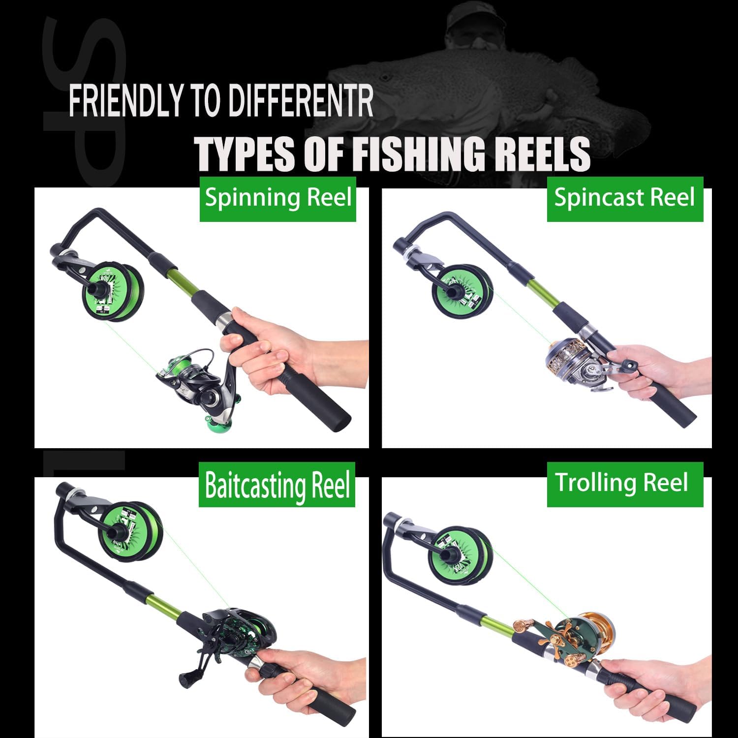 Fishing Line Spooler, Adjustab - Fishing Line Dispenser incelemesi ve fiyatı