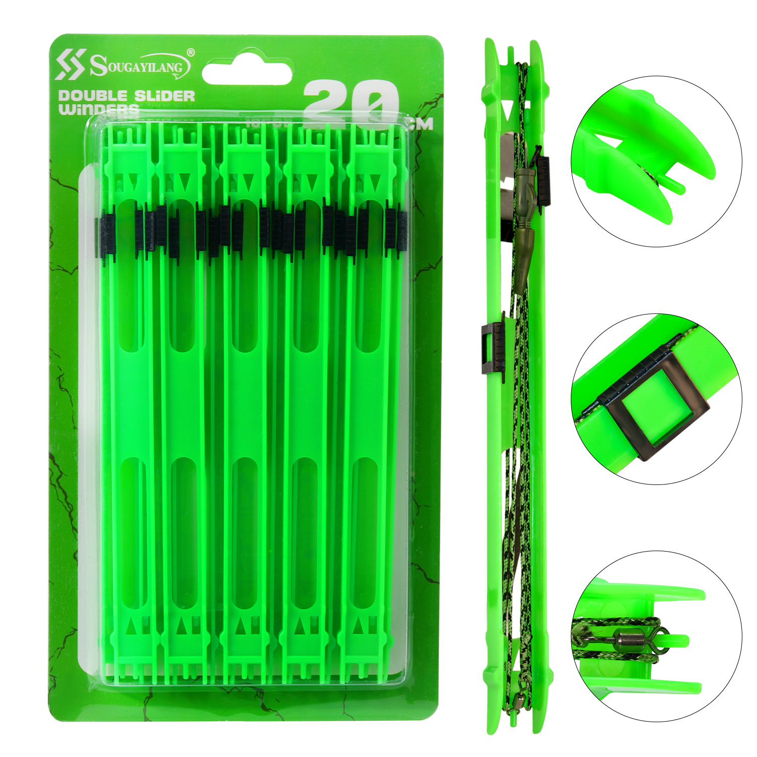 Sougayilang 10pcs Fishing Plas - Fishing Line Dispenser incelemesi ve fiyatı