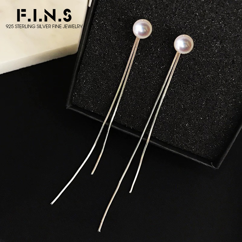 F.I.N.S 925 Silver Earrings Fo - Freshwater Line incelemesi ve fiyatı