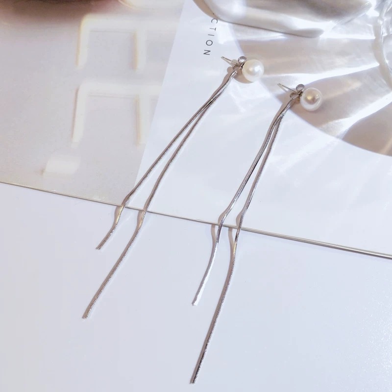 F.I.N.S 925 Silver Earrings Fo - Freshwater Line incelemesi ve fiyatı