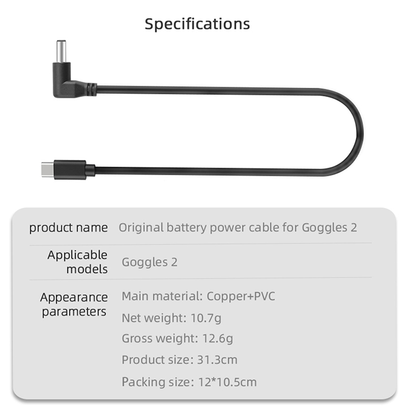 Original Glasses Battery Cable - Tippet Line incelemesi ve fiyatı